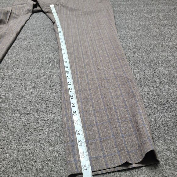 Perry Ellis Portfolio Pants Mens 34x32 Slim‎ Fit Stretch Dress Formal Trousers - Picture 2 of 12